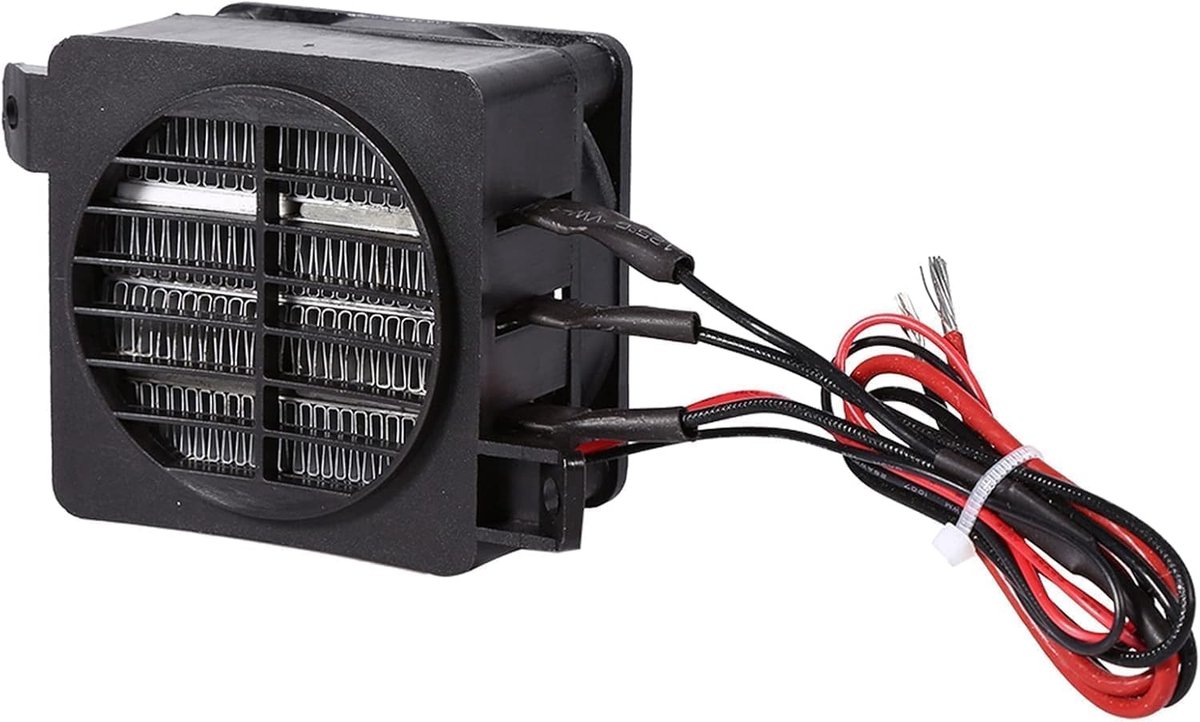 SnelShoppen - PTC Ruimteverwarming - 220V 300W Keramische Luchtverwarmer - Thermostatisch Verwarmingselement met Ventilator - Compact en Veilig voor T