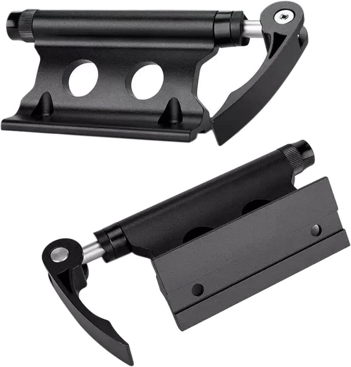SnelShoppen - 2 Stuks Fietsvorkhouder voor Auto - Fietshouder met Snelontgrendeling - Aluminium Alloy - Voorvorkhouder voor Fiets - Ideaal voor Transp