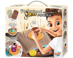 Buki - Professional Pottenbakkerij Studio - Bricolage pour enfants - Jouets créatifs - Hobby pakket