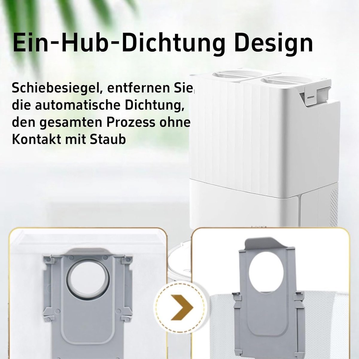 SnelShoppen - 12 Stuks Vervangende Stofzakken voor Robotstofzuiger - Compatibel met Q Revo Pro, S8 MaxV Ultra, Curv, Slim en Meer - Hoogwaardige Mater