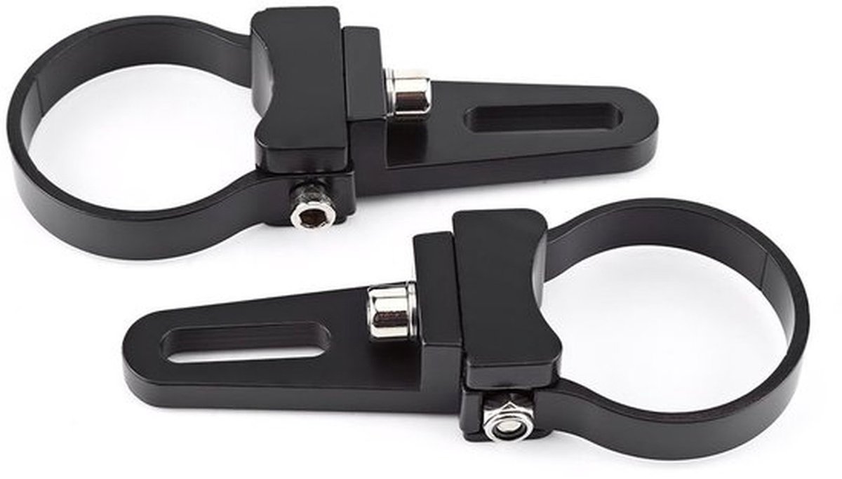 Montagebeugel Aluminium - Universele Beugel - LED Werklamp Beugel - Bull/Roll Bar Beugel - Duurzaam Materiaal - Geschikt voor 1,5 inch (38mm)