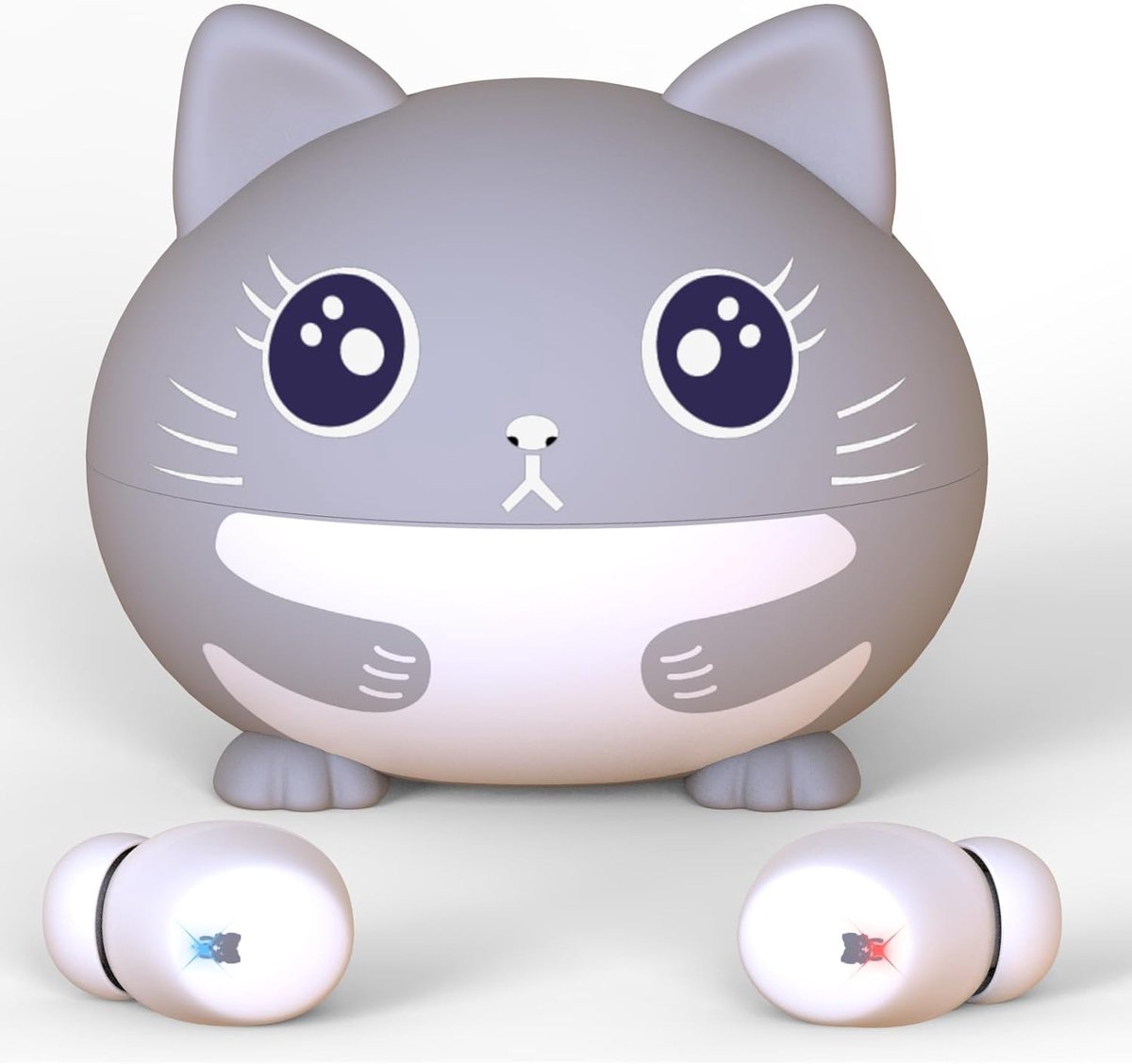 Thijox - Hoofdtelefoon voor Kinderen, Bluetooth 5.3, Volumebegrenzing 85 dB, 30 Uur Playback, Waterdicht, Draadloze Hoofdtelefoon voor Meisjes, Met Mi