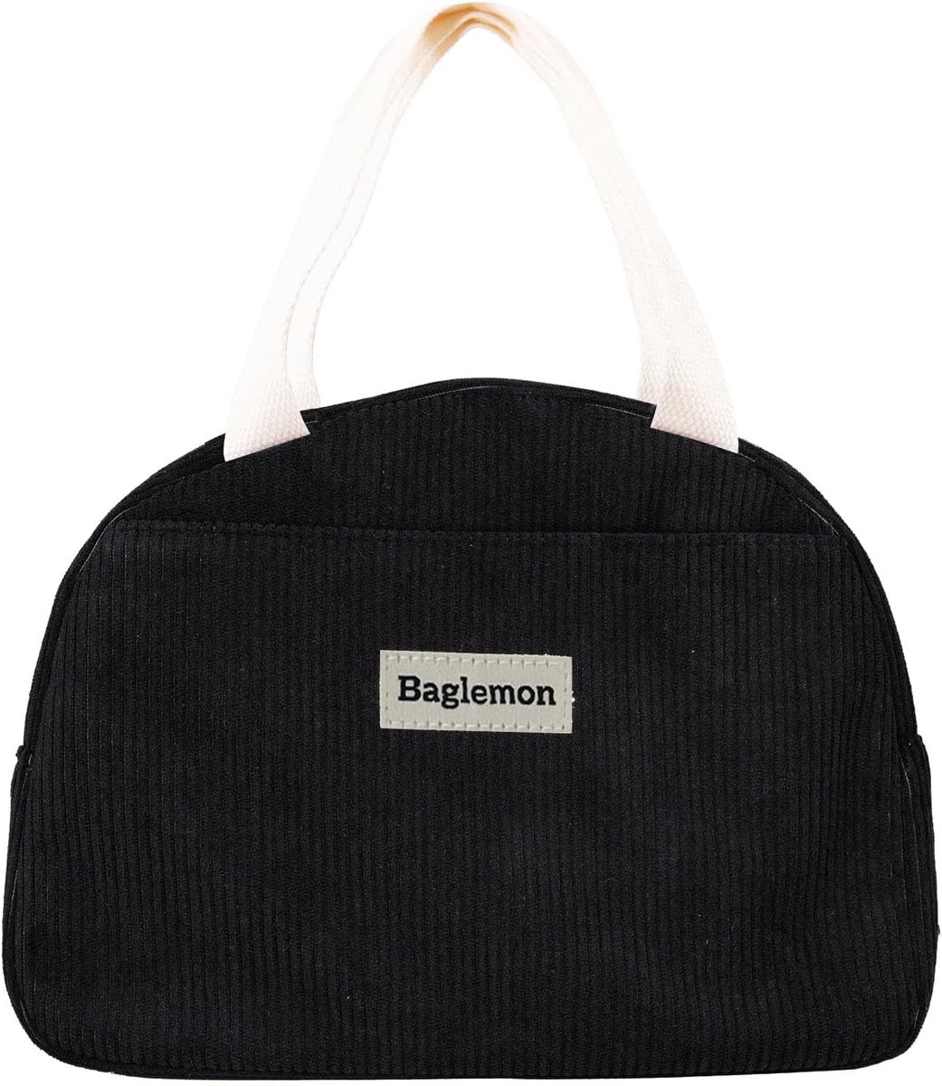 SnelShoppen - Insulated Lunch Bag met Folie Voering, Herbruikbare Lunchbox, Kleine Koeltas 6.5L, Vouwbaar, Ideaal voor Picknick, School, Kantoor en Re