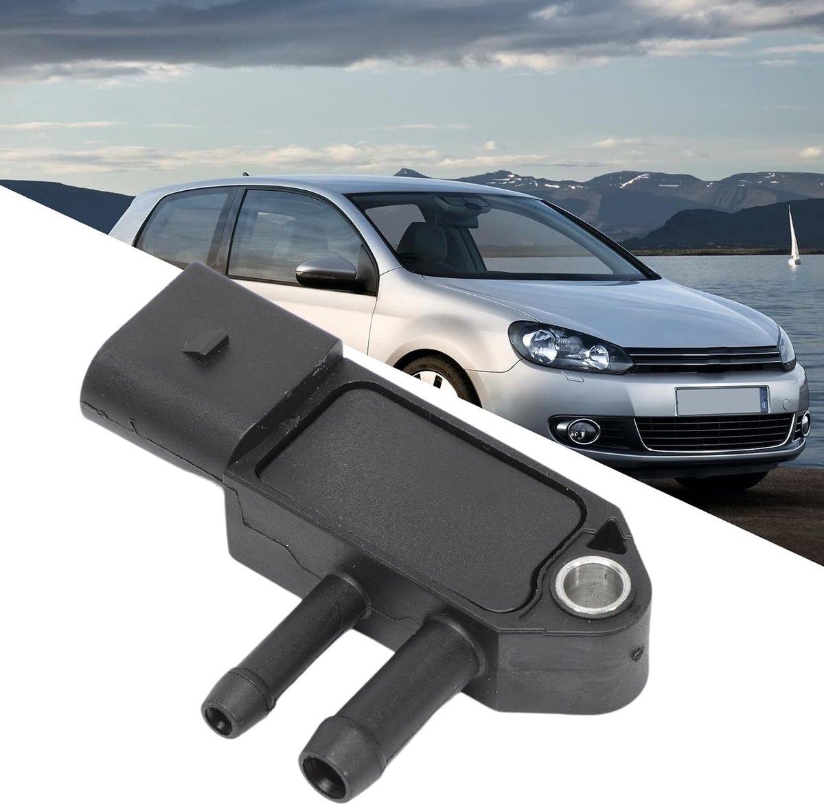 Exhaust Pressure Sensor voor Golf 5 en VI - DPF Sensor 059906051C 0281006082 voor Verbeterde Motorprestaties en Emissies