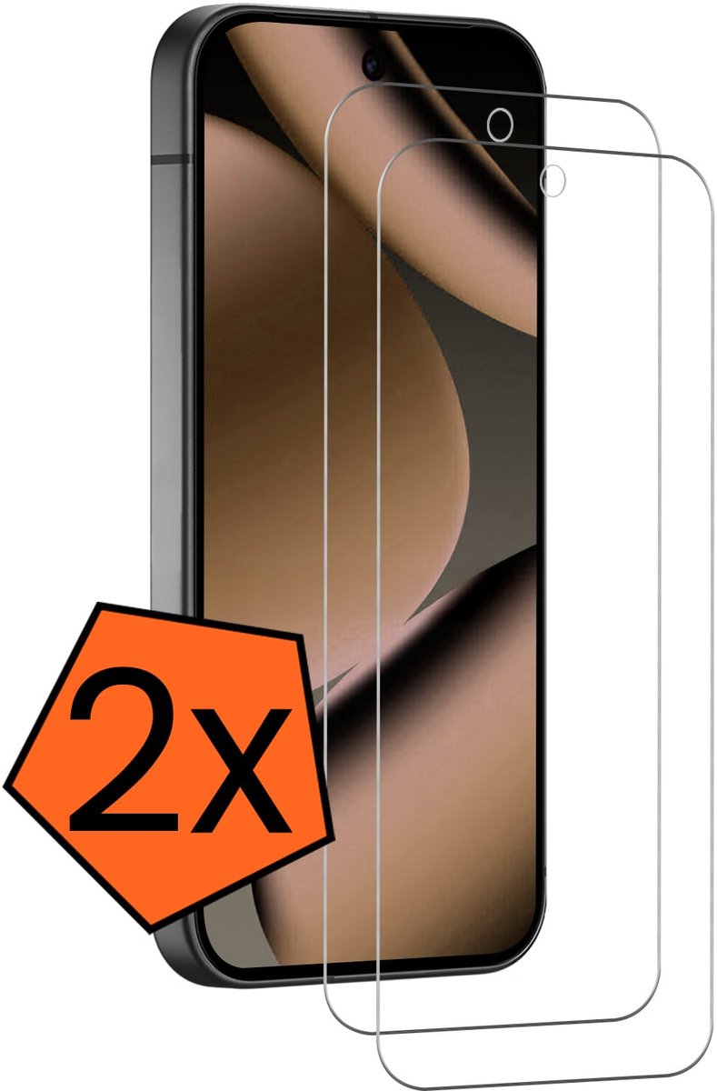 Screenprotector - 2 Stuks - Geschikt voor Google Pixel 11 Pro - Extra Sterk - Gehard Glas - Beschermglas - Tempered Glass - Screen Protector