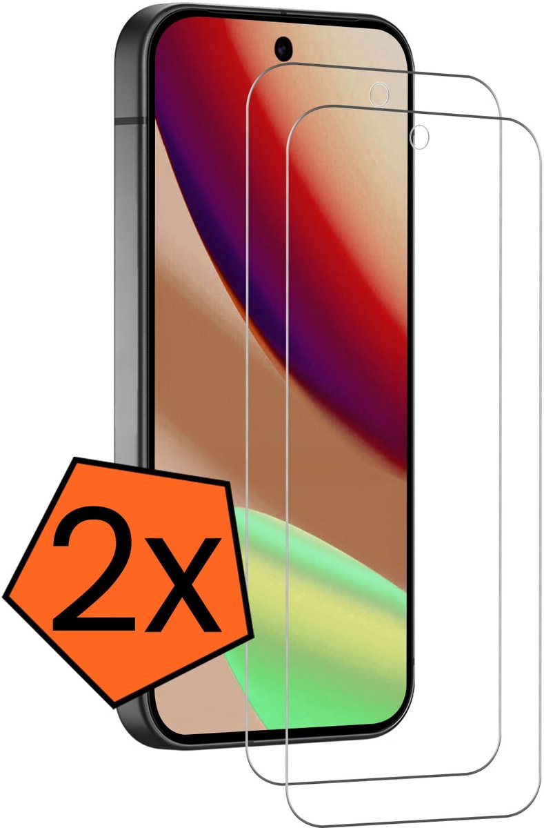 Screenprotector - 2 Stuks - Geschikt voor Google Pixel 11 - Extra Sterk - Gehard Glas - Beschermglas - Tempered Glass - Screen Protector