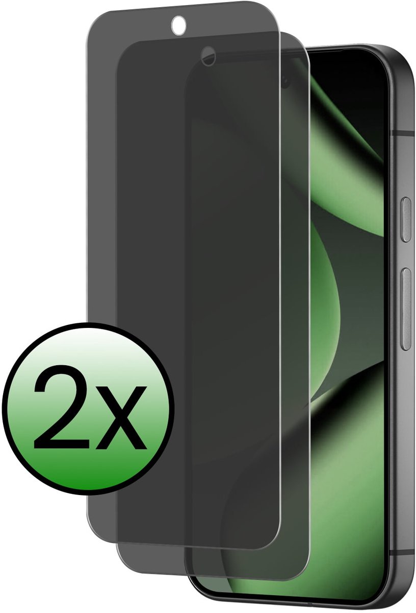 Screenprotector - 2 Stuks Geschikt voor Google Pixel 11 Pro - Privacy Filter - Beschermglas - Gehard Glas - Tempered Glass - Screen Protector