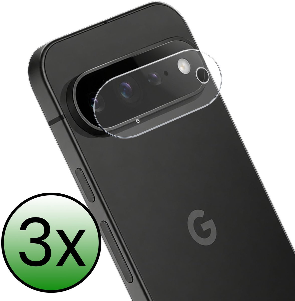 Camera Lens Protector - 3 Stuks Geschikt voor Google Pixel 11 - Camera Screenprotector Beschermglas - Gehard Glas - Tempered Glass - Screen Protector