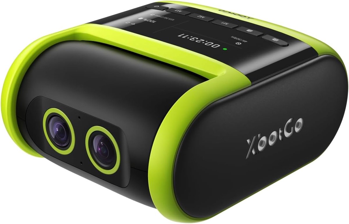 SnelShoppen - 4K Actie Camera met AI Auto Tracking, Dual Lens, Live Streaming, Sportcamera voor Voetbal, Basketbal en Team Sporten, Geen Abonnement Ve