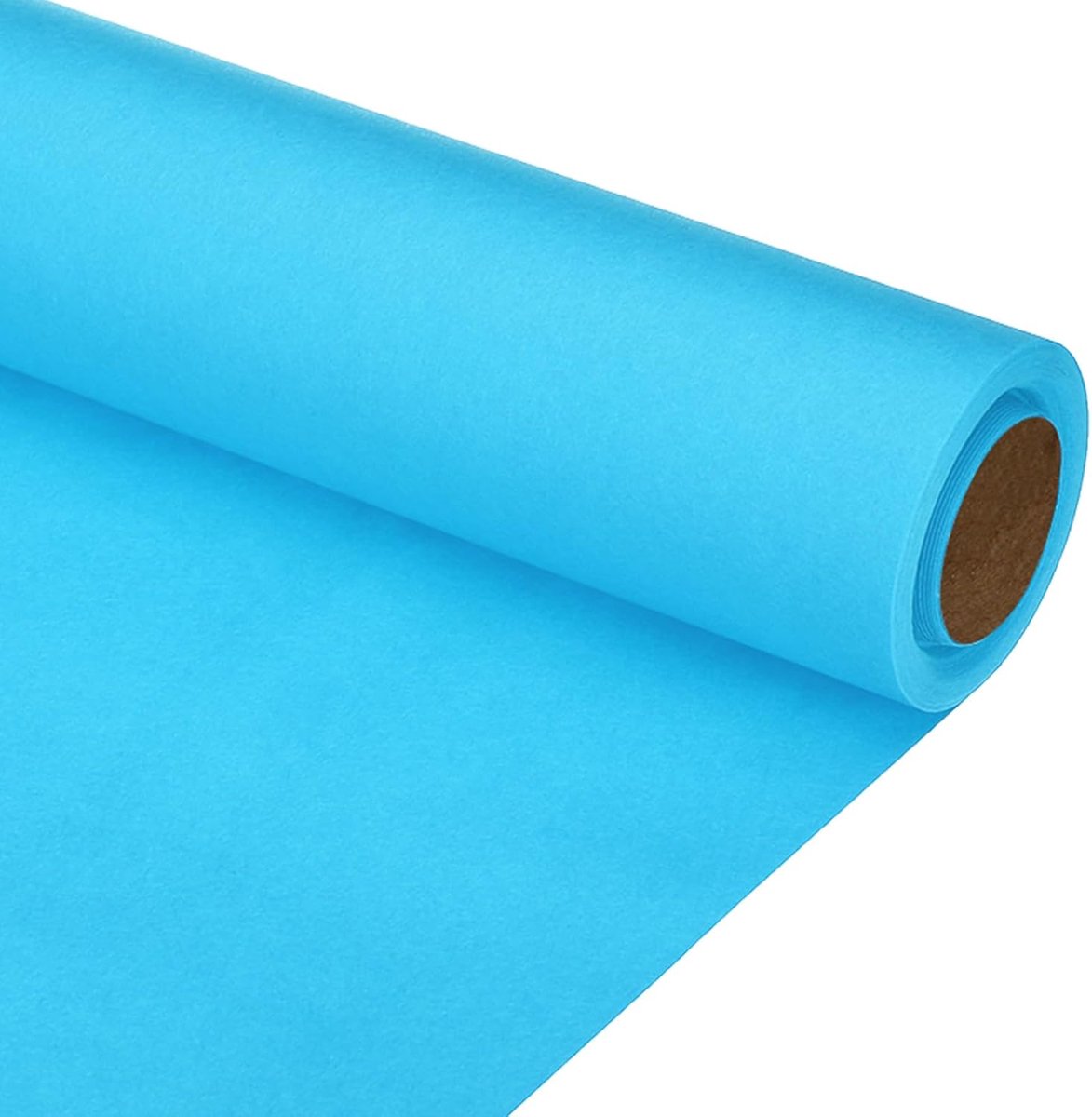 SnelShoppen - Kraftpapier Inpakpapier 12 x 315 Inch Lichtblauw - Stevig en Scheurvast Cadeaupapier voor Posters, Knutselen, Bloemen, Verpakking