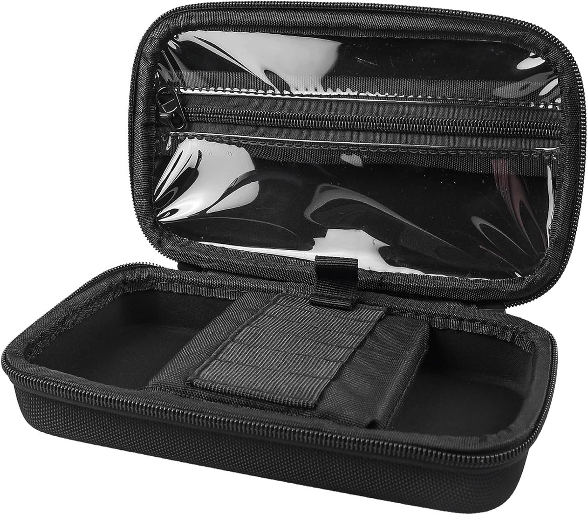 SnelShoppen - Dart Bag Organizer voor 6 Steel Darts en Soft Darts - Robuuste Dart Case met 6 Gevoerde Compartimenten voor Flights, Tips en Accessoires