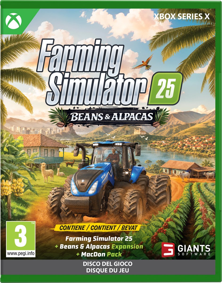 Farming Simulator 25 - Beans & Alpacas Edition - Xbox Series X