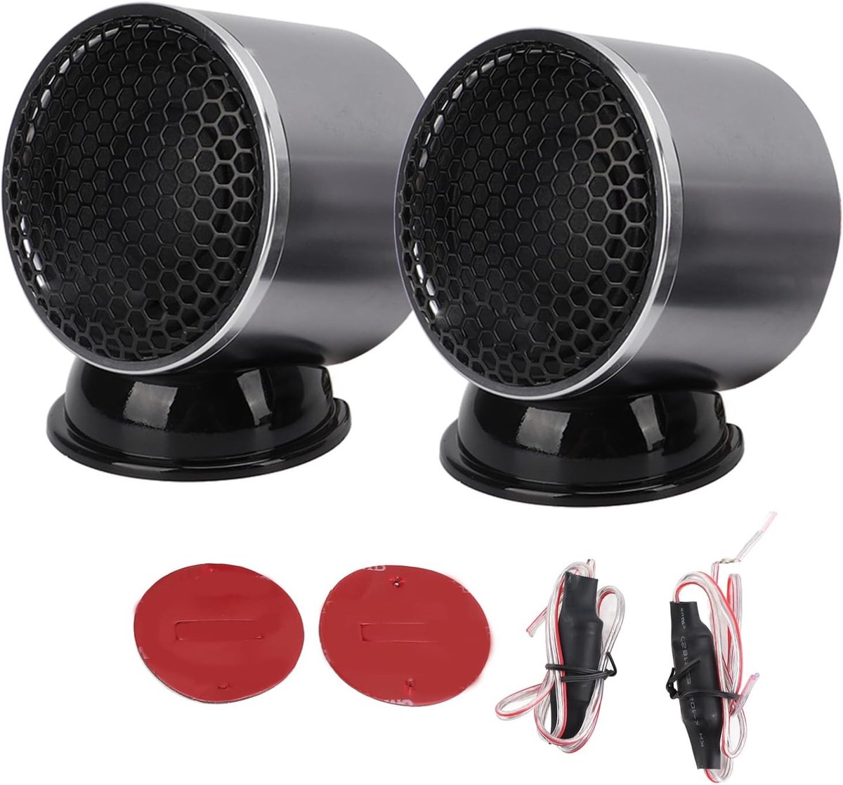SnelShoppen - 2.5 Inch Auto Midrange Speaker 110W, 360 Graden Stereo Surround, HIFI Technologie, Eenvoudige Installatie, Lage Verlies Treble Crossover