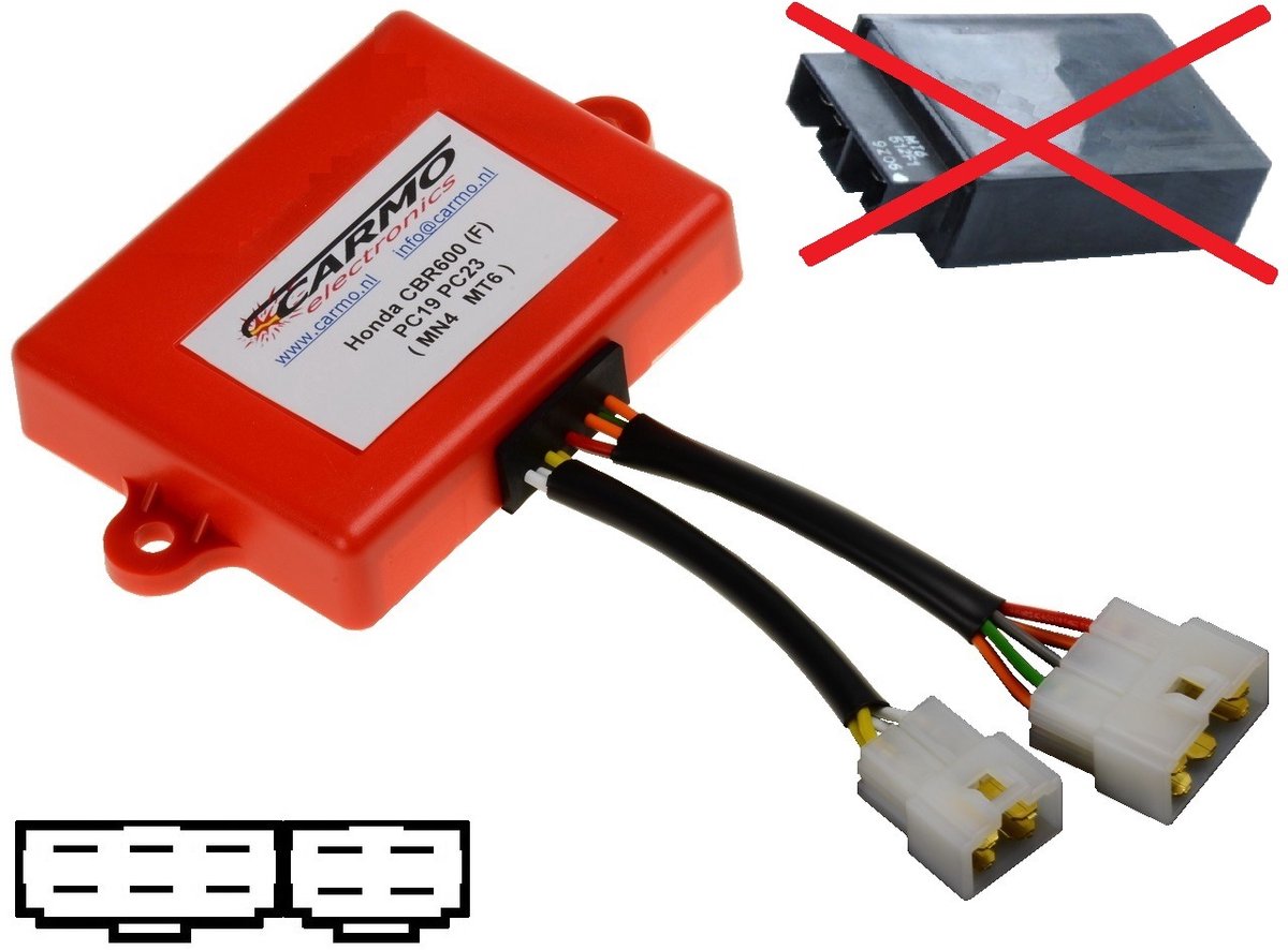 Carmo CARI-HO-CBR600-MN4 Honda CBR600 - ontsteking CDI ECU