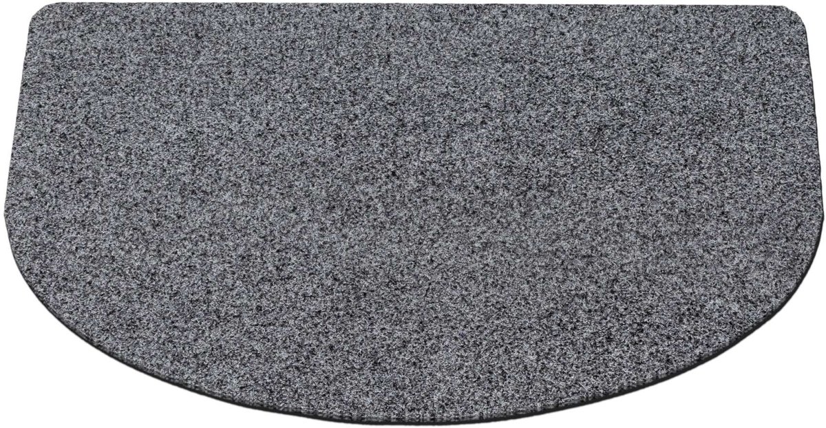 ANRO Deurmat Grijs 75x45cm – Schoonloopmat Antislip Wasbaar Voordeur Hal Binnen & Buiten O
