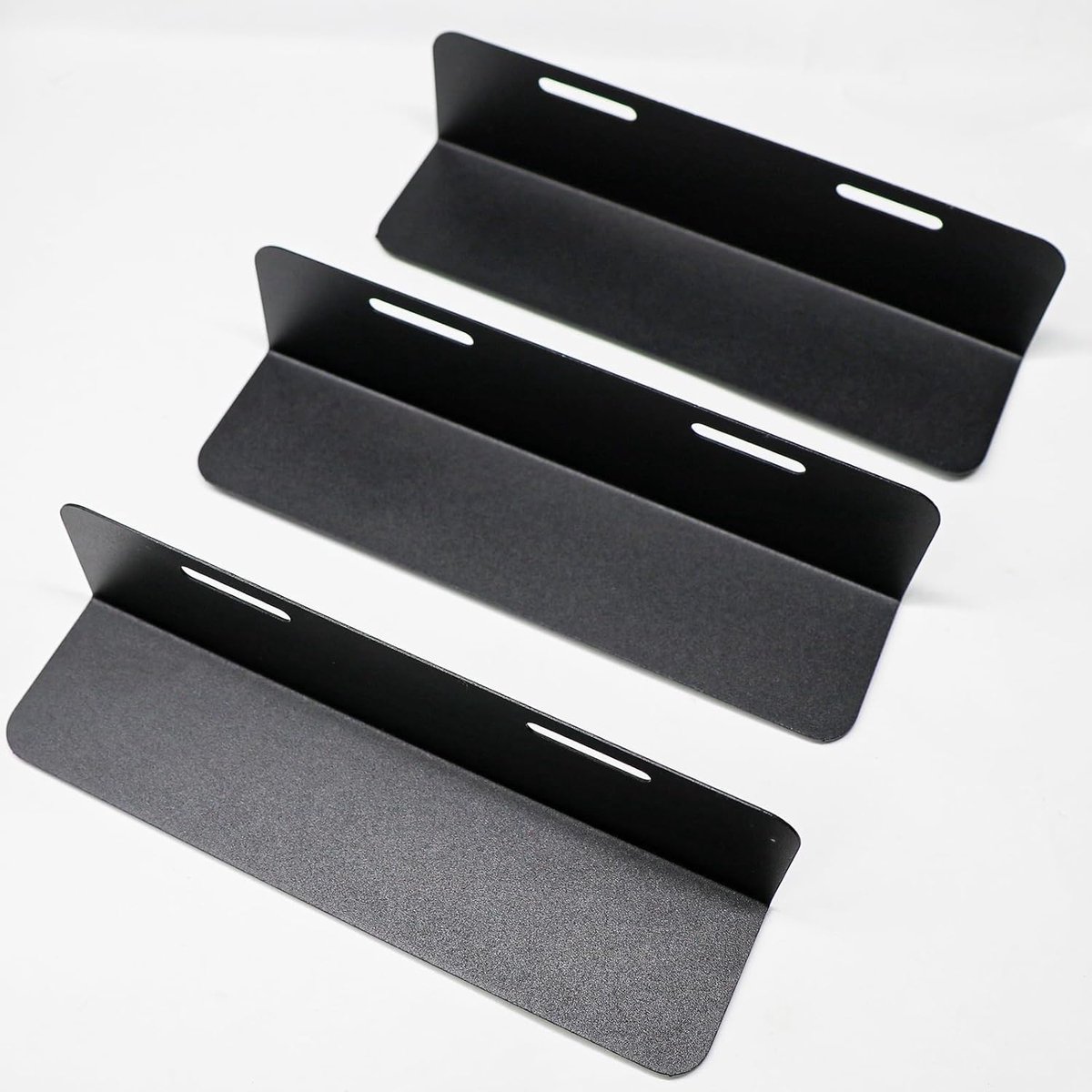 SnelShoppen - Fastener Boot Organiser voor SUV's, Auto's, Limousines en 4-Wheel Off-Road Voertuigen - Zwart - Set van 3 - Perfecte Oplossing voor Koff