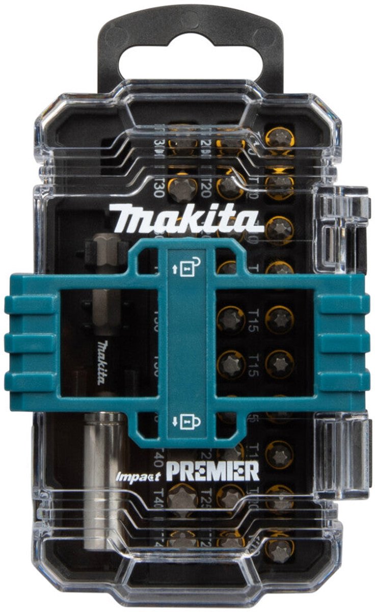 Makita Impact Premier Slagschroefbitset Torx 31-delig - E-25111