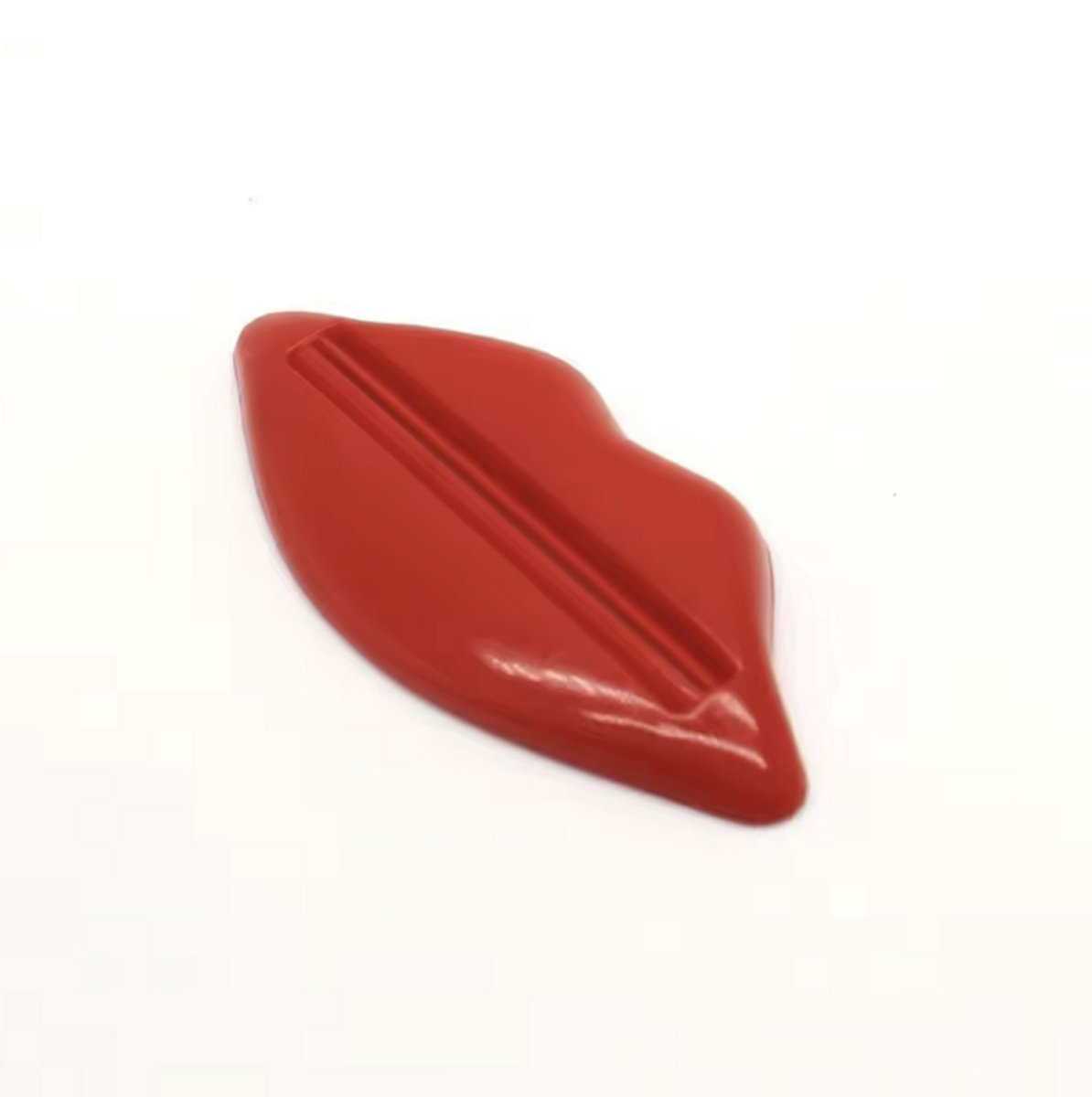 Tube uitknijper - Tubeuitknijper - Rood - Mondje - Tandpasta leegmaken - Tandpasta-Squeezer - 1 stuk - CHPN