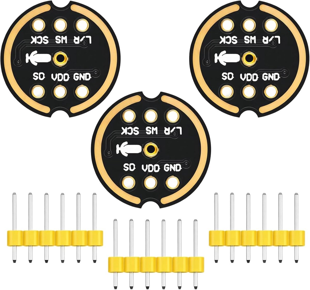 Omnidirectionele MEMS-microfoonmodule met I2S-interface - Nauwkeurige en energiezuinige oplossing voor ESP32-projecten en audio-opnames