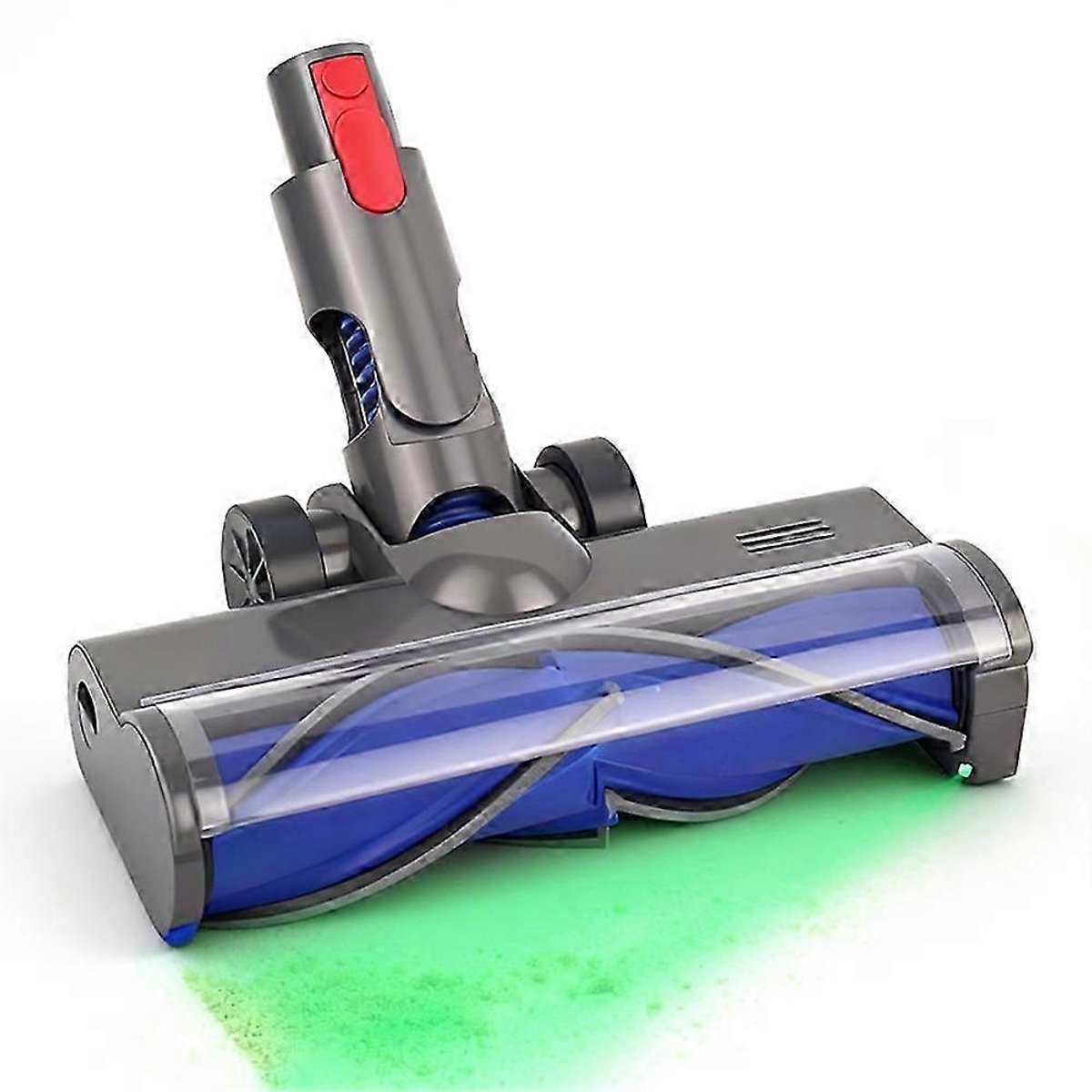 Oneay Roborock H6 H7 V-vormige stofzuigerborstel met turboborstels en koplampen voor harde vloeren en tapijten.