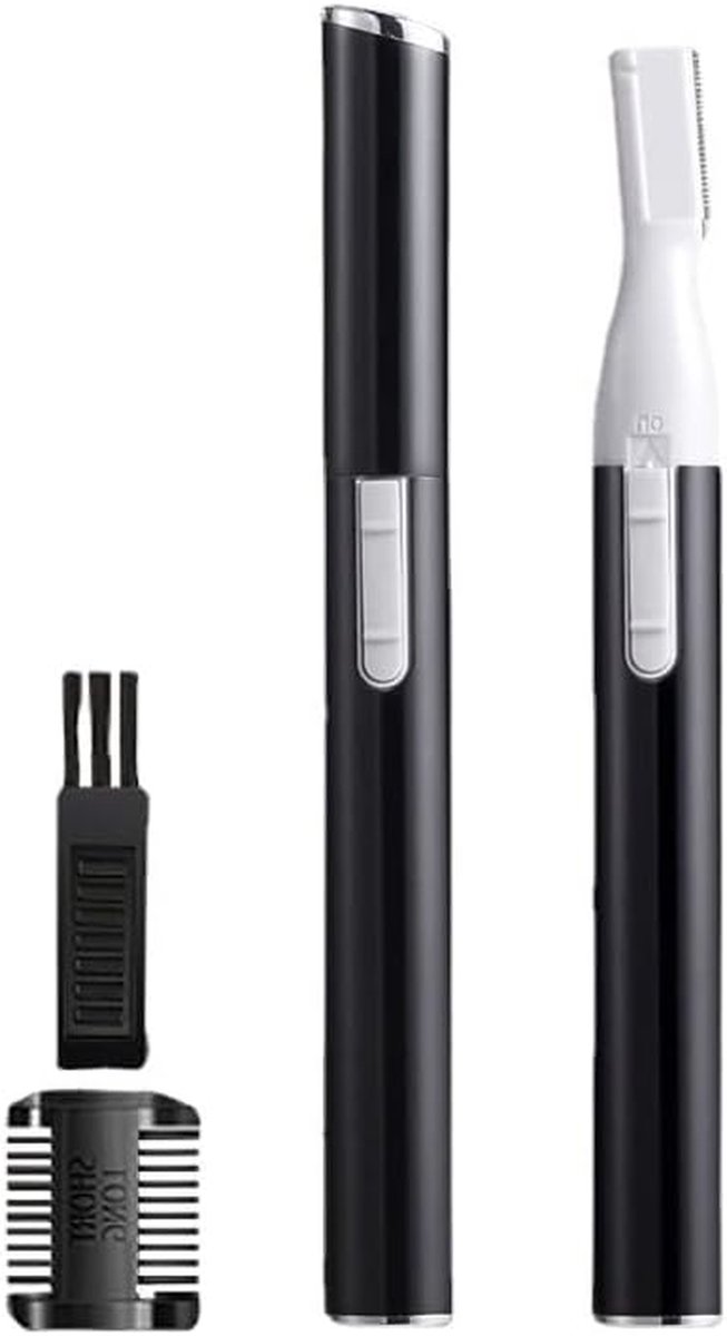 Gezichtshaar Trimmer - Epilator Gezicht - Gezichtsverzorging - Pijnloos en Snel - 15 cm - Wit