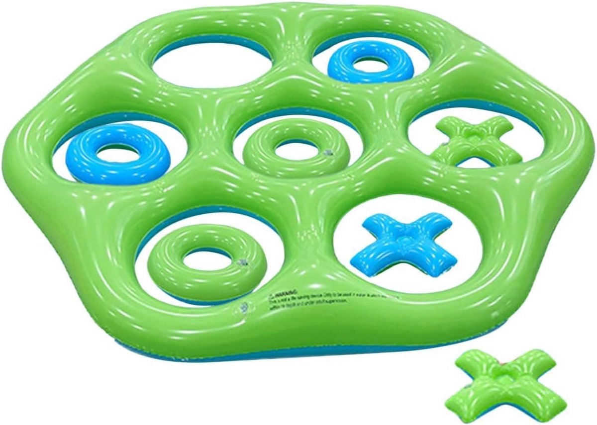 Opblaasbaar -poolspel – Groot Waterdrijvend Werpbord | 7 Stuks Dubbelzijdig 100x90cm | Buitentuin Gazon Strandspeelgoed