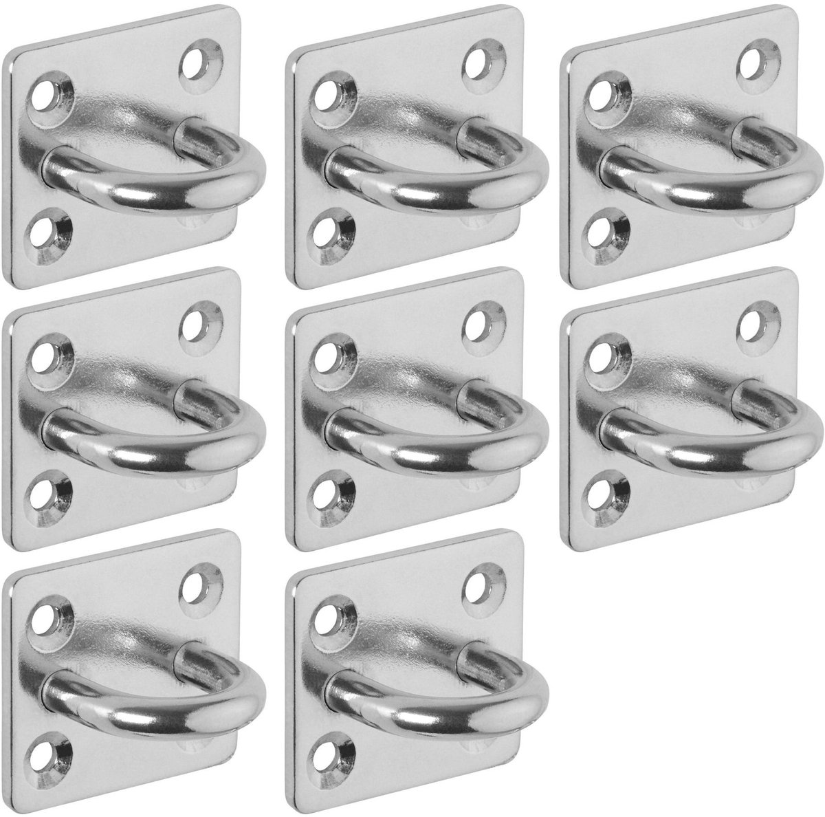 8 x sjorogen 40x35 V2A roestvrij staal SS304