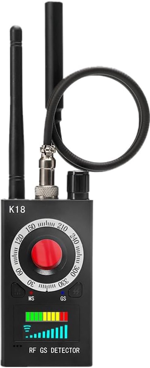 Detector draadloos, verborgen cameradetector voor GSM-tracker en afluisterapparaten, bedwantfinder, infrarood en sterke magnetische detector