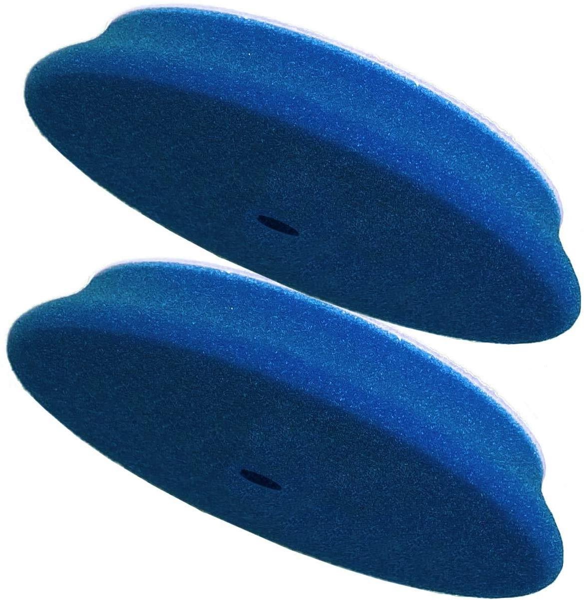 Schuim Poetsblokken - Polijstpads - Auto Polijsten - Speciaal Ontworpen Schuim - 2 Stuks 7 Inch - Groen
