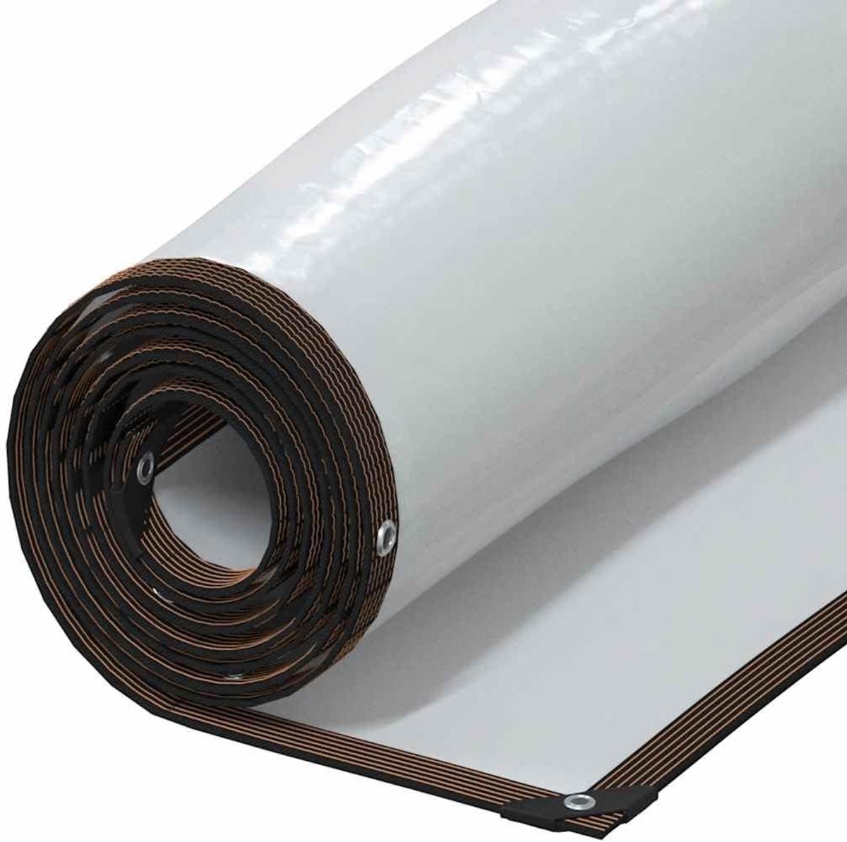 Doorzichtig Zeildoek - Beschermhoes Zeil - Tuin Afdekken - Praktische Oogjes - 500x100 cm - Transparant