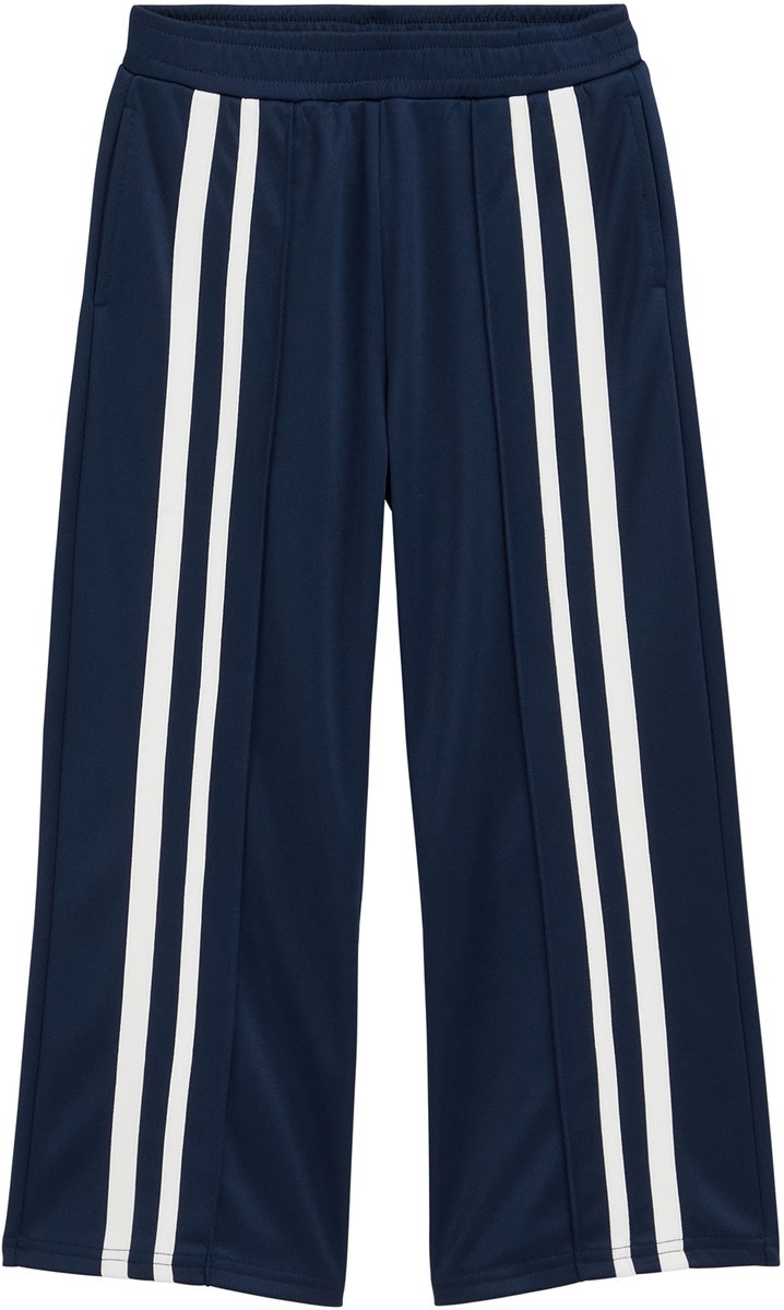 WE Fashion Meisjes wide leg broek met streep