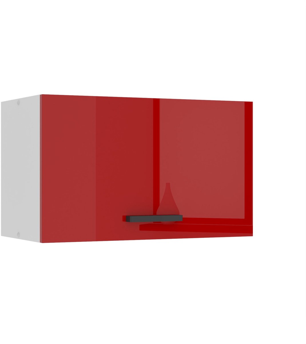 BELINI Hangkast SGP 60 cm met Klepdeur - Rood Hoogglans