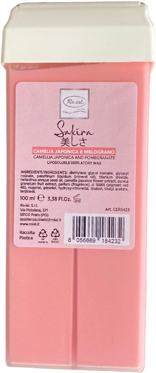 RO.IAL Sakura Camellia Japonica & Pomegranate Wax Cartridge 100 ml