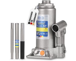 SnelShoppen - Hydraulische Krik 5 Ton voor SUV en Personenauto's - Hefhoogte 19,7-38,2 cm - Robuust en Betrouwbaar voor Onderhoud en Reparatie
