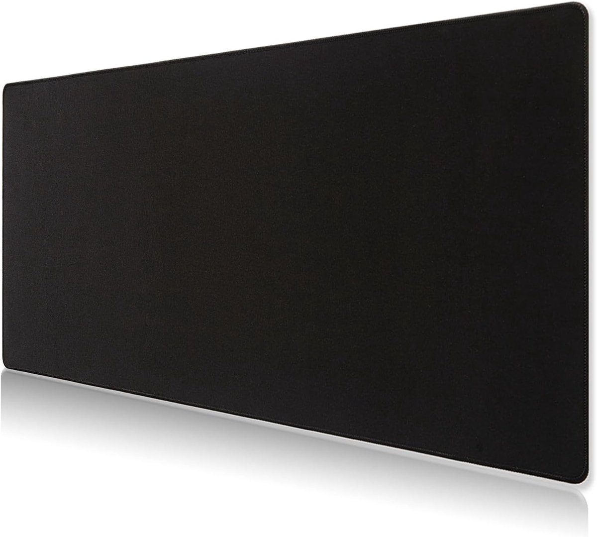 SnelShoppen - Gaming Muismat XXXL 900 x 400mm, Toetsenbord en Muismat met Anti-Mors Oppervlak en Anti-Slip Basis voor Desktop Computer