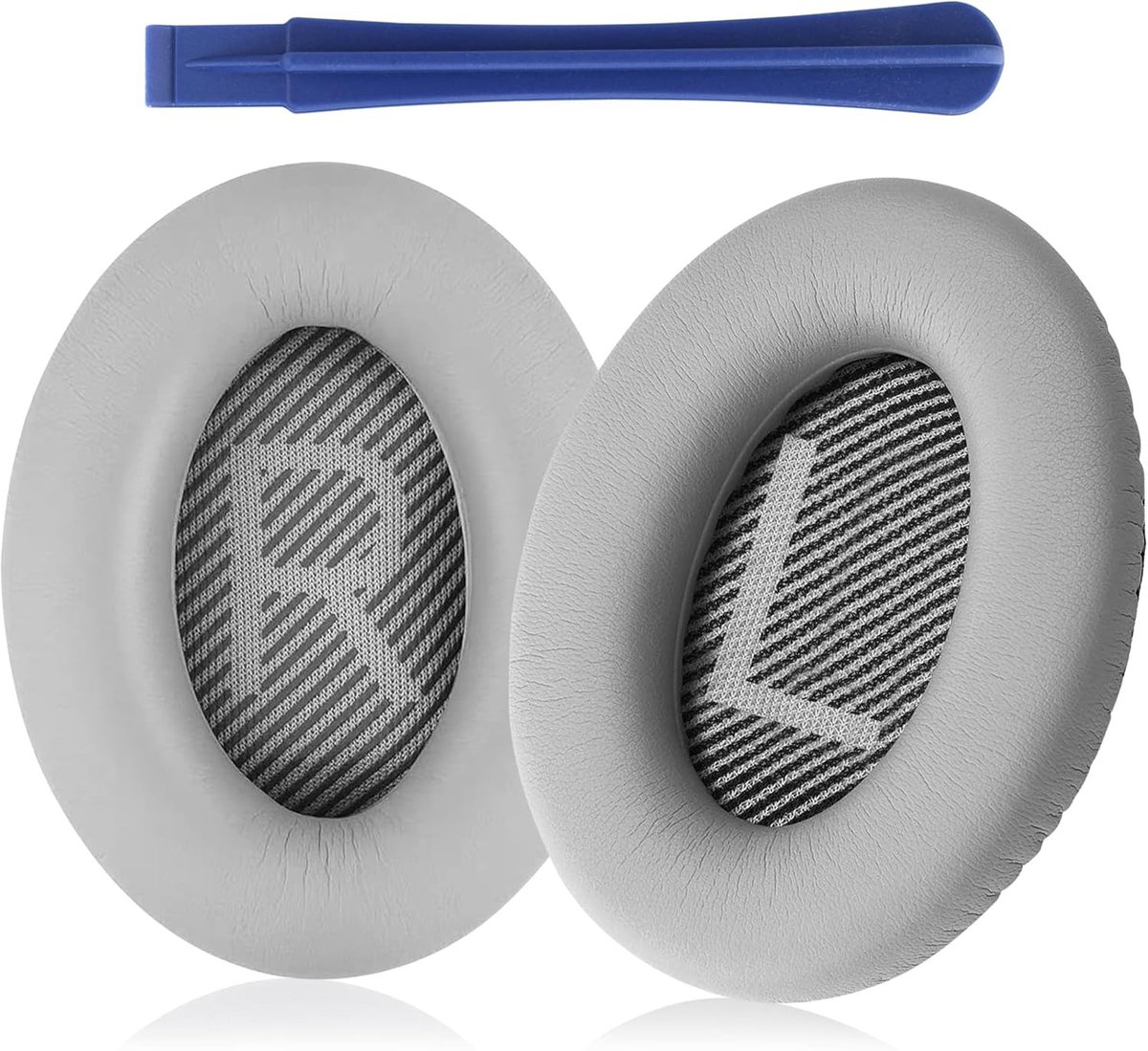 Comfortabele Vervangende Oorkussens voor Noise Cancelling Hoofdtelefoons - Geschikt voor QC35, QC25, AE2 en SoundLink, Grijs