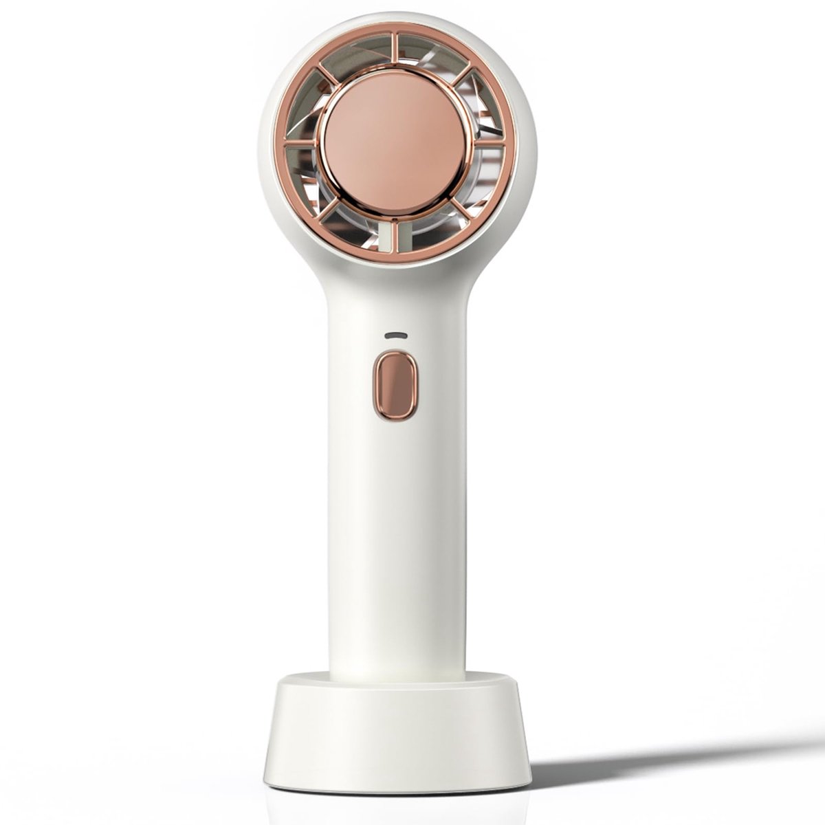 Draagbare USB Handventilator met Koelfunctie - Sterke Wind, Stil, 3 Snelheden, Grote Capaciteit