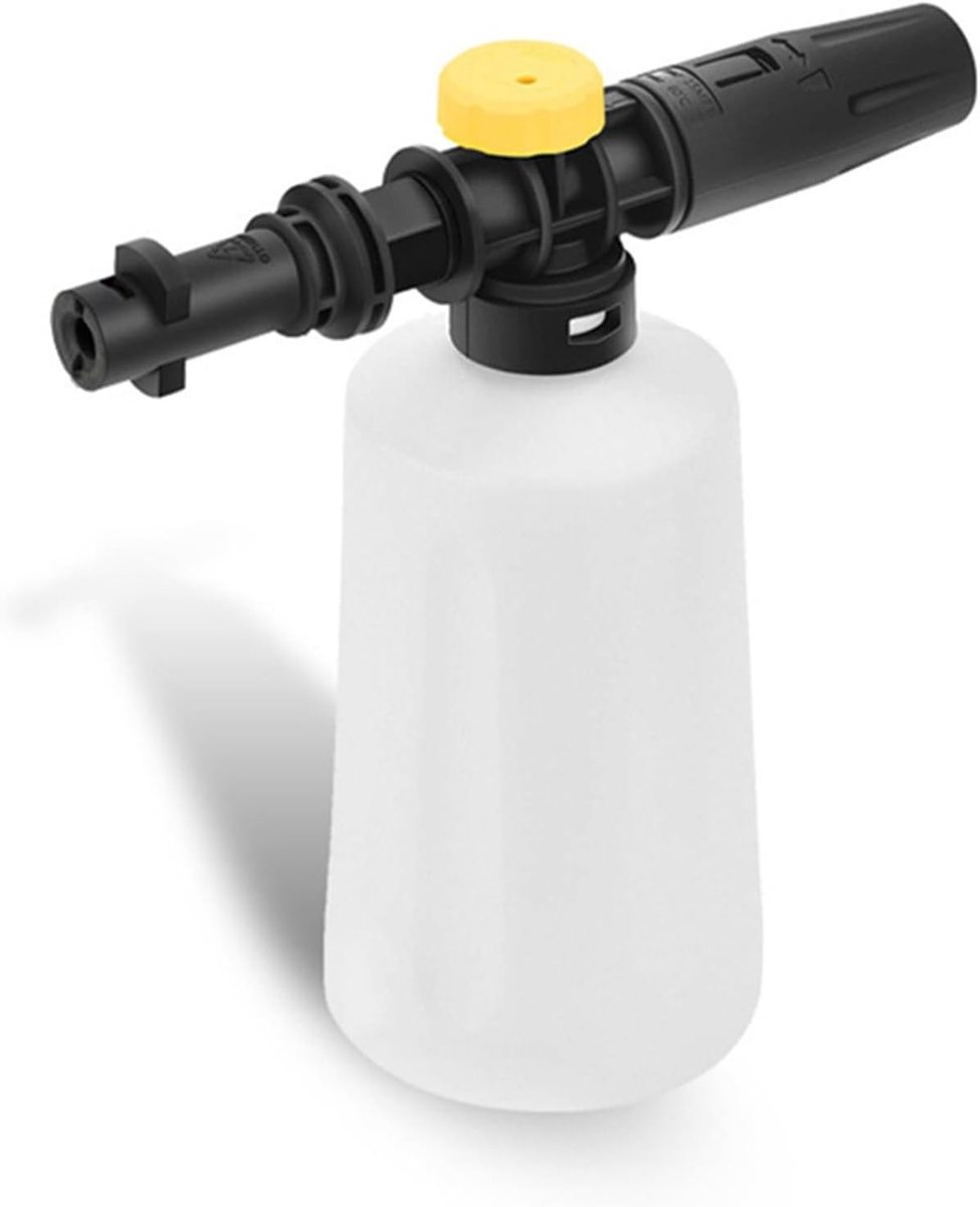 Snow Foam Lance Foam Cannon voor Hogedrukreiniger K2/K3/K4/K5/K6/K7, 750 ml Schuim Nozzle, Auto Was Schuim Set, Effectieve Reiniging en Bescherming