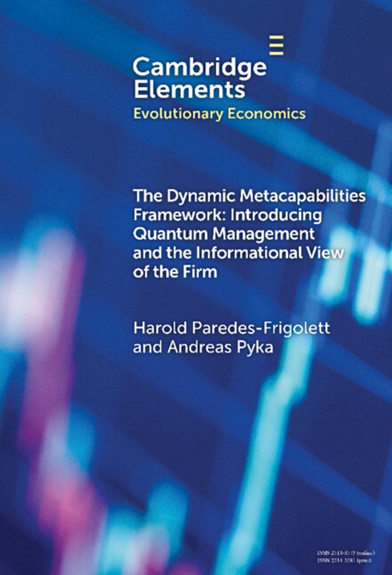 Elements in Evolutionary Economics-The Dynamic Metacapabilit ... - cover