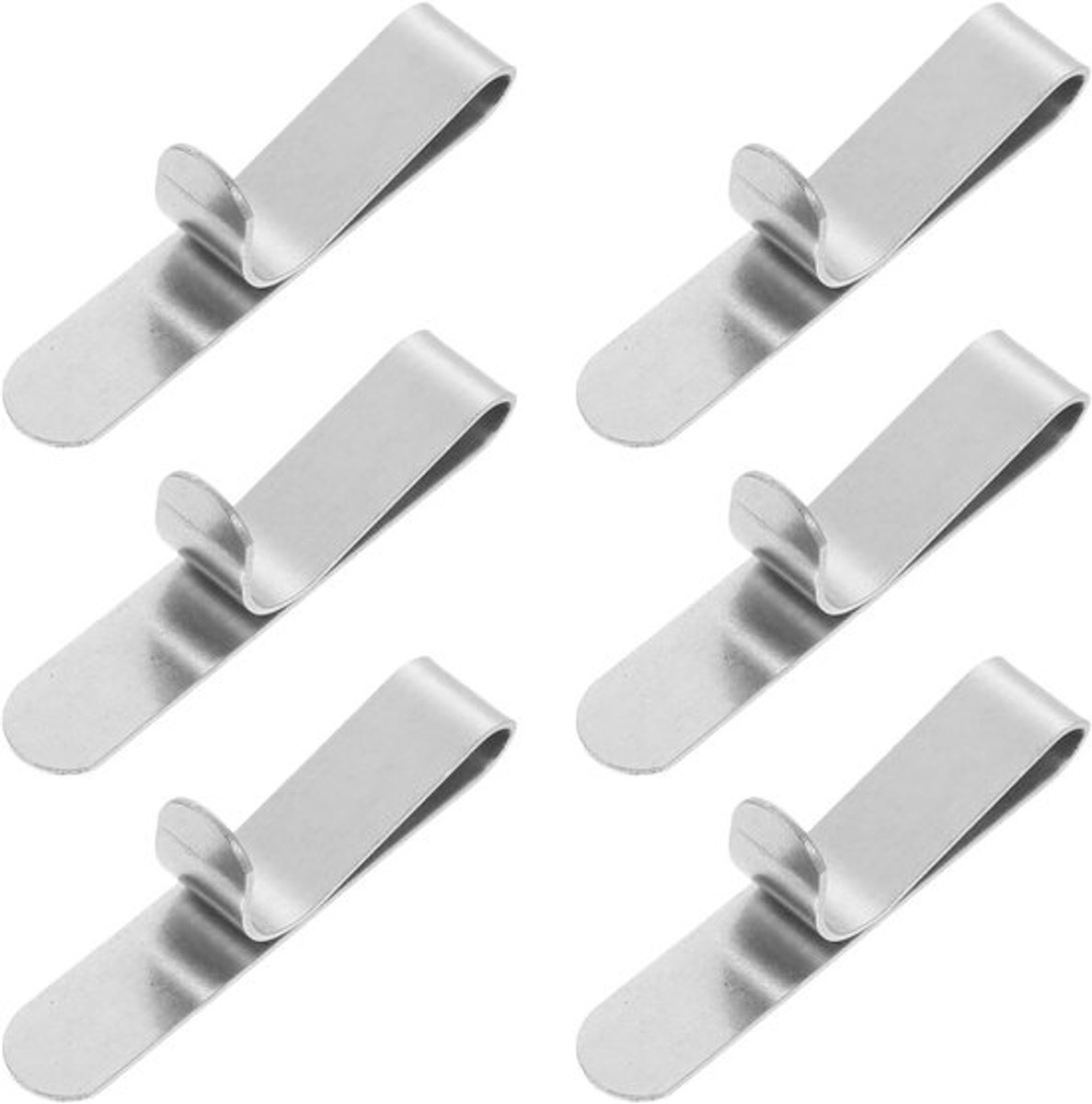 Set van 6 roestvrijstalen taartringclips voor gebak, mousse en cheesecakes - Uittrekbare en veilige pasvorm voor ronde taartvormen