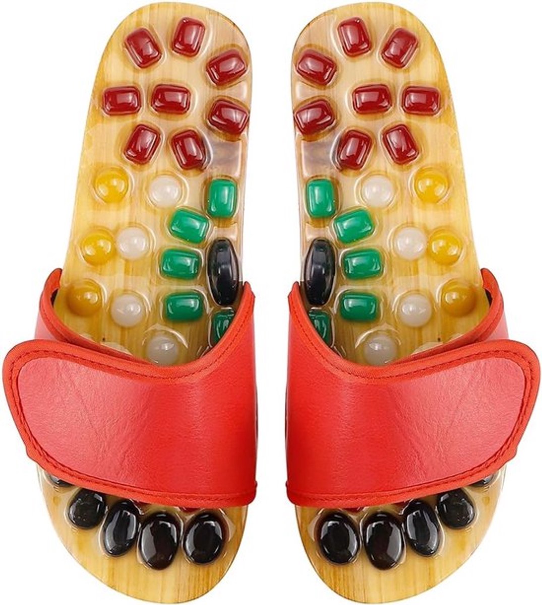 Massage Pantoffels voor Acupunctuur en Voetreflexologie, Ontspannende Schoenen voor Heren, Ideaal voor Gezondheid en Welzijn (39-40)