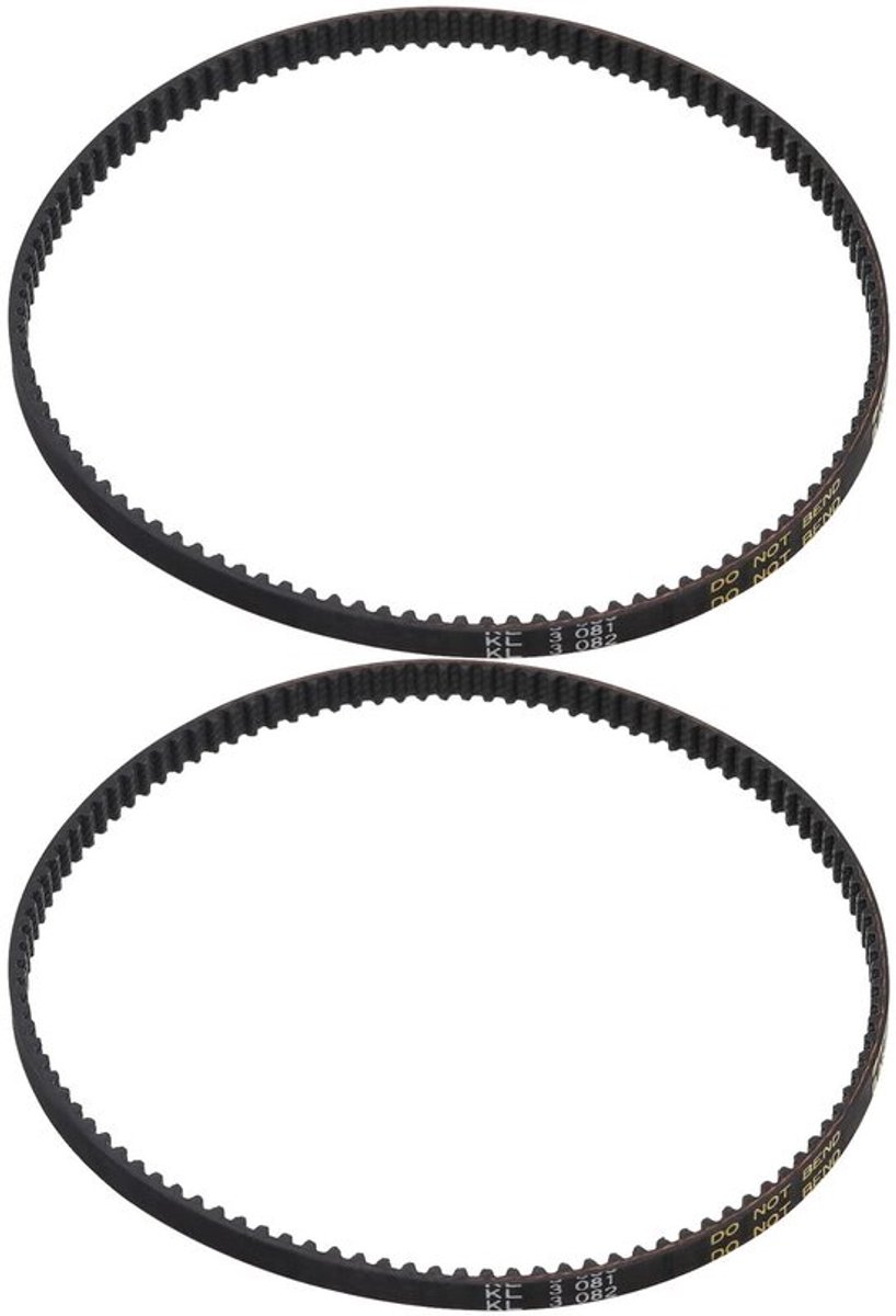Riemschuurmachine Aandrijfriem 6 mm Breedte - Rubber - Gesloten Lus - 330 mm Omtrek - 110 Tanden - Compatibel met Makita 9404 9903 9920