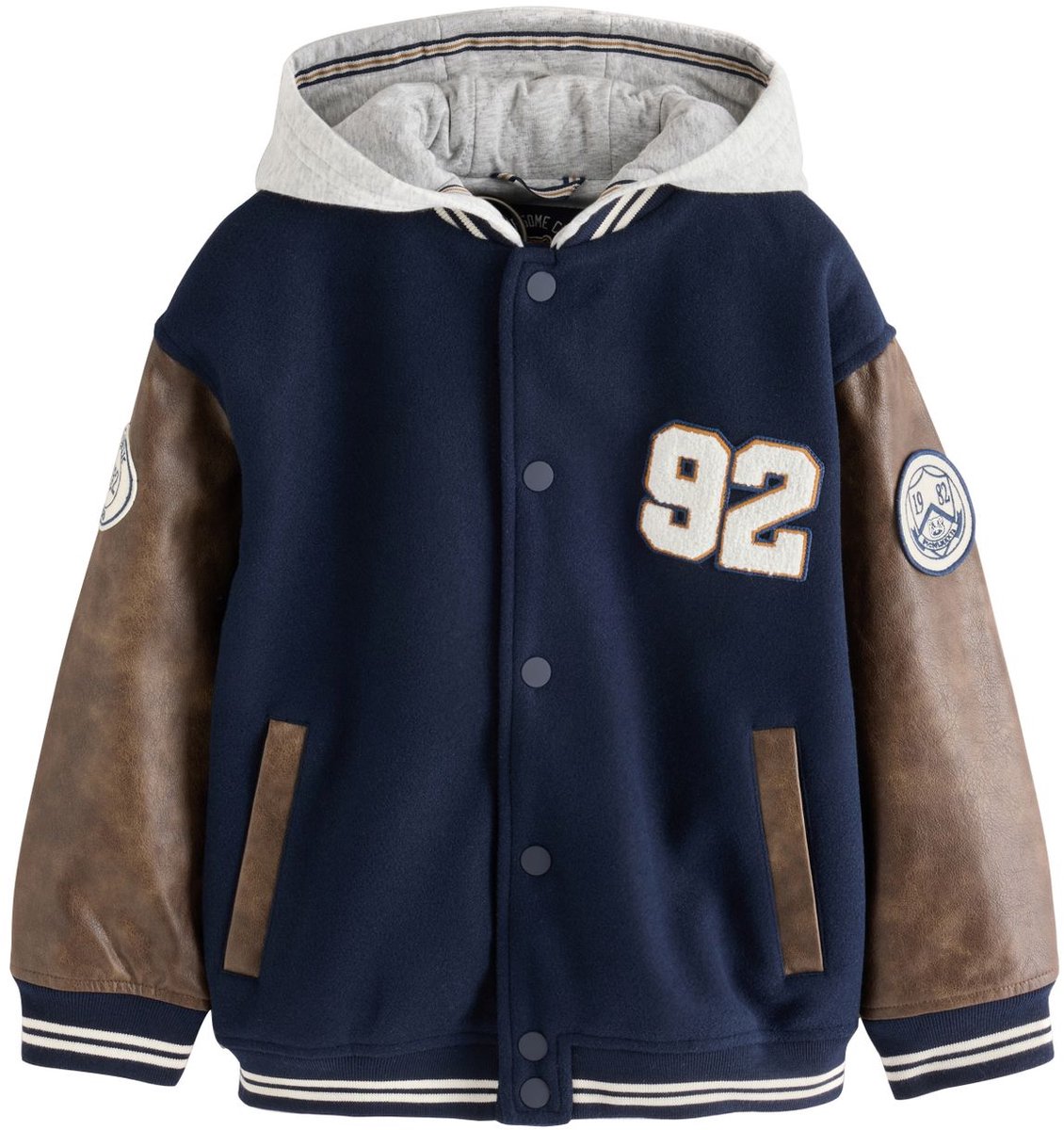 Next - Jongens - Varsity-jack - Blauw