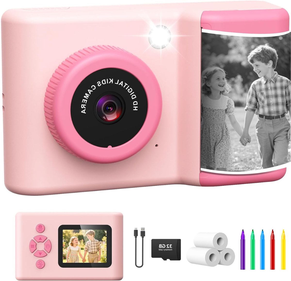 ApexArte® Instant Camera – Polaroid Camera – Direct Print Camera