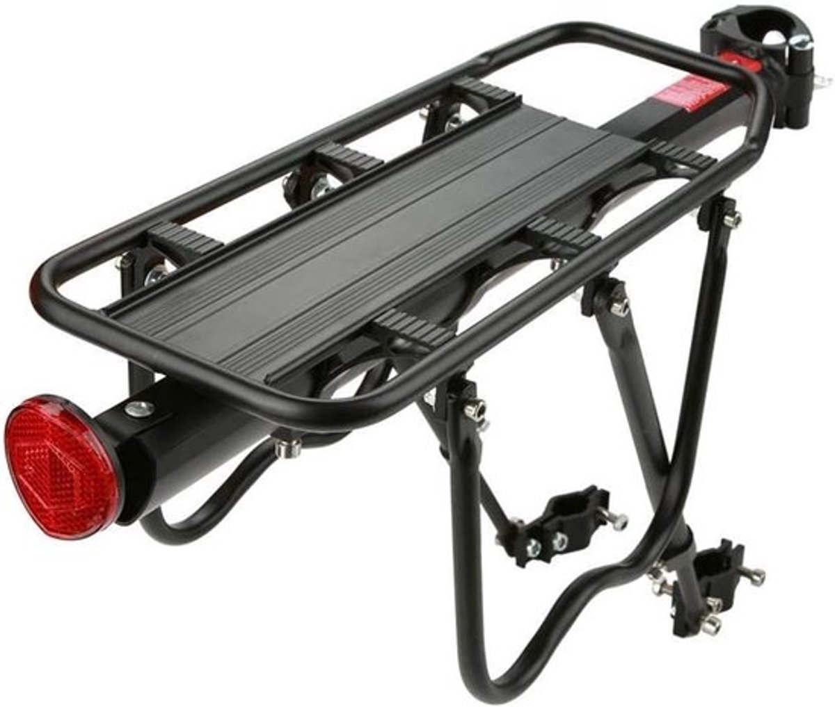 Verstelbare Aluminium Achterdrager voor Fietsen, Geschikt voor 25kg Lading, Ideaal voor Mountainbike en Fietsvakanties