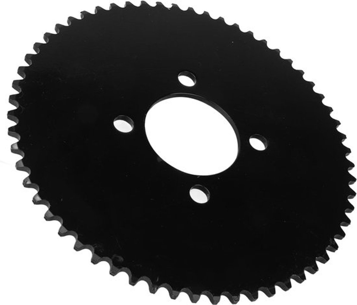 65 Tanden Achtertandwiel met 4 Gaten, Carbon Staal Aandrijfwiel voor Go-Karts, Lichte Motoren en Strandfietsen, Ideaal voor DIY Projecten en Powersports