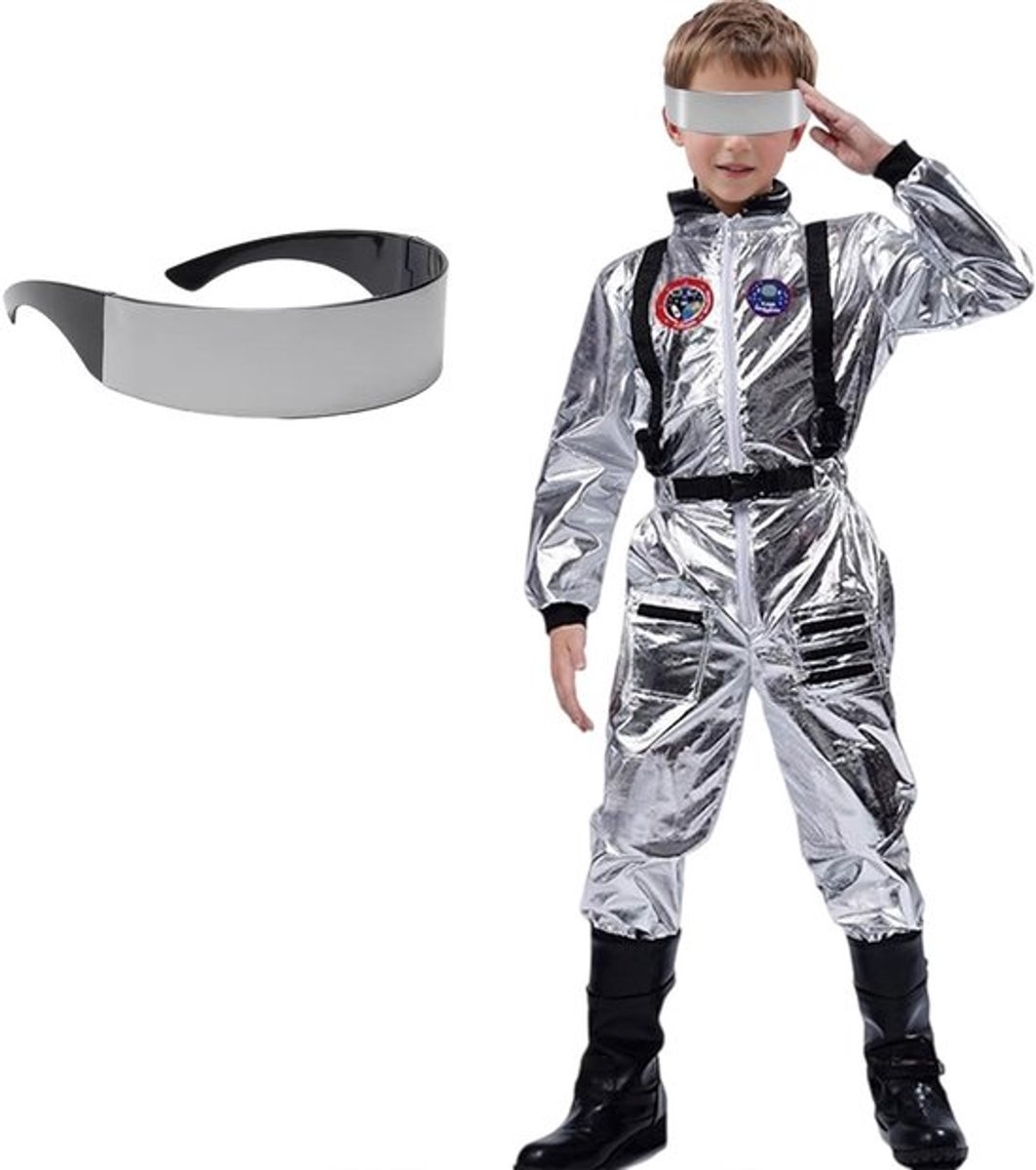 Astronaut Kostuum voor Raveparty en Carnaval - Ruimte Outfit voor Cosplay en Feestjes