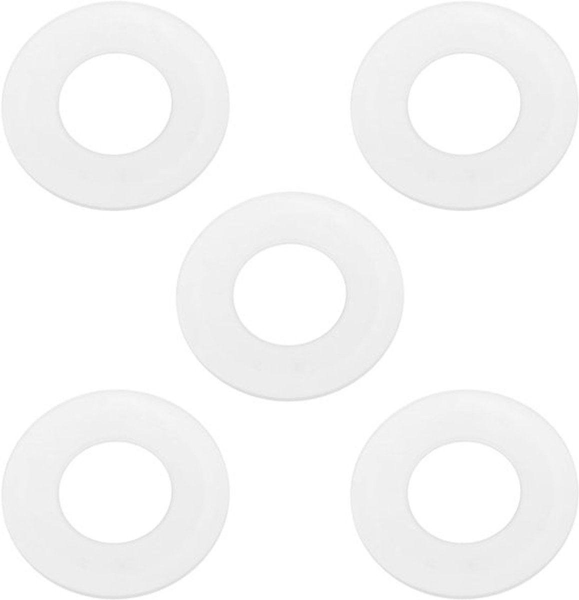 Vervangingsset van 5 Stuks Toilet Spoelklep Seal Ringen voor Geberit Spoelkleppen - Silicone Sealing Washers voor Betrouwbare Waterdichtheid