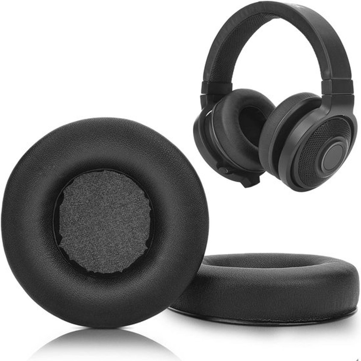 Vervangende Oorkussens voor Razer Kraken Hoofdtelefoons - Comfortabele Soft Protein Leer, Geschikt voor Kraken 1st Gen, 2014 Pro V1 en 7.1 V1, Zwart