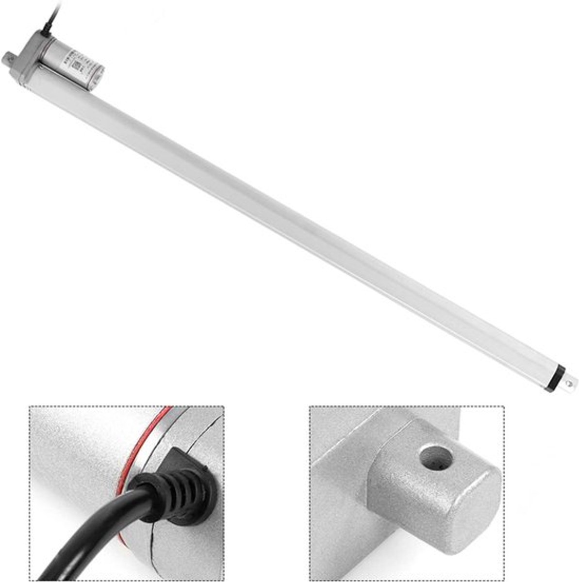 Lineaire actuator Lift 12 Volt met kracht van 750N en slag van 150-700 mm auto elektromotorsteun (700mm)